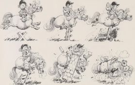 λ Norman Thelwell (1923-2004), 'Well- It Was Almost a Clear Round'