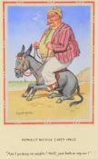 λ Donald McGill (1876-1962), 'Am I putting on weight? Well, Just take a look at my ass!'