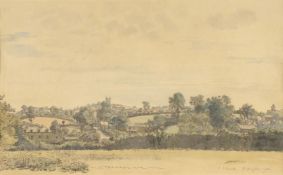 Randolph Schwabe (British 1885-1948), 'Bickington, Devon'