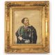 Continental School (19th century), Bewhiskered nobleman, possibly Victor Emmanuel II, King of Italy - Image 2 of 3