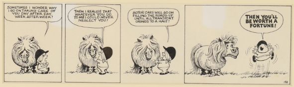 λ Norman Thelwell (1923-2004), 'Sometimes I Wonder Why I Go on Taking Care of You...'