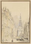 William Frome Smallwood (British 1806-1834), A view of Brussels