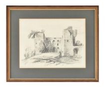 Frederick Nash (British 1782-1856), Caesar's Tower, Kenilworth Castle, Warwickshire
