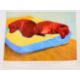 After David Hockney, Dog Painting, 38, Exhibition Poster - Image 1 of 3