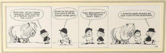 λ Norman Thelwell (1923-2004), 'Do you think perhaps that Kipper is a trifle short in the legs?'