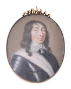 Attributed to George Perfect Harding (British c.1780-1853), A gentleman, wearing ceremonial armour