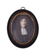 English School (circa 1670), A gentleman, wearing black jacket and tunic