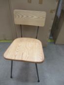 4x Seminar Side Chairs