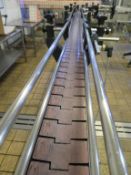 c12.5m of Narrow Slat Bend Conveyor
