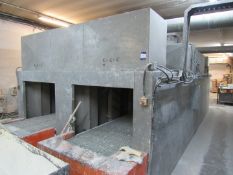 Mindon Engineering 109kw Twin tunnel Drying Oven, 5000kg