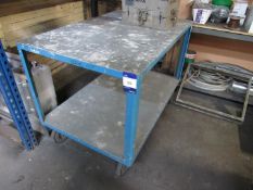 Mobile Steel Work Bench