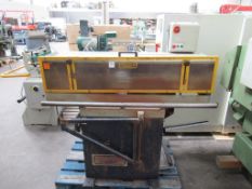 Sedgwick EJ End jointer with long spindle and cut off saw, 415V 3PH, 50Hz.