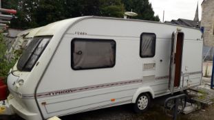 Elddis Typhoon GTX 3 Berth Single Axle Touring Car