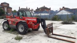 The Assets of a Building Contractors to include Manitou, Excavator, Site Cabins & Welfare Units