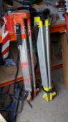 2 Laser Level Tripods. (Located at 30-36 Fisherton