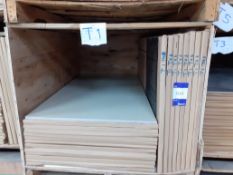 36 boxes x 3 of W5 Tiles 600x1200x4.8mm, 20 boxes x 3 of T1 TX6 Tiles 600x1200x4.8mm & 7 boxes x 3