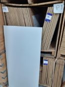 28 boxes x 3 of C5 T48 Tiles 600x1200x4.8mm, 14 boxes x 3 of P2 Tiles 600x1200x4.8mm & 11 boxes x