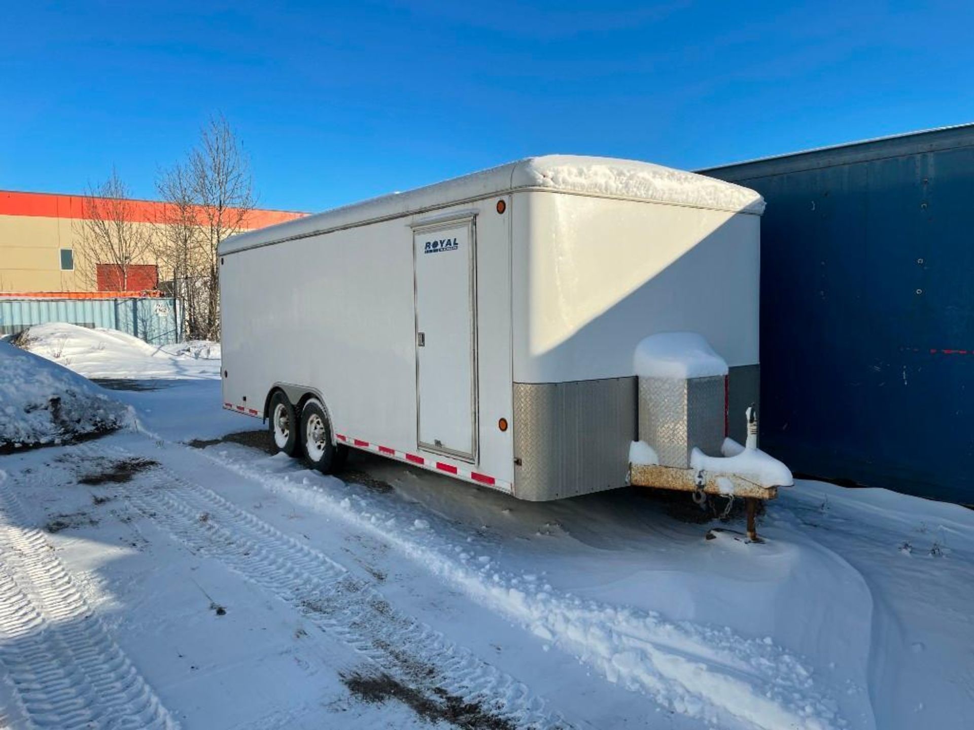2004 Royal Tandem Axle 16' Enclosed Cargo Trailer. VIN 2S9PL436843013582. **LOCATED IN EDMONTON**