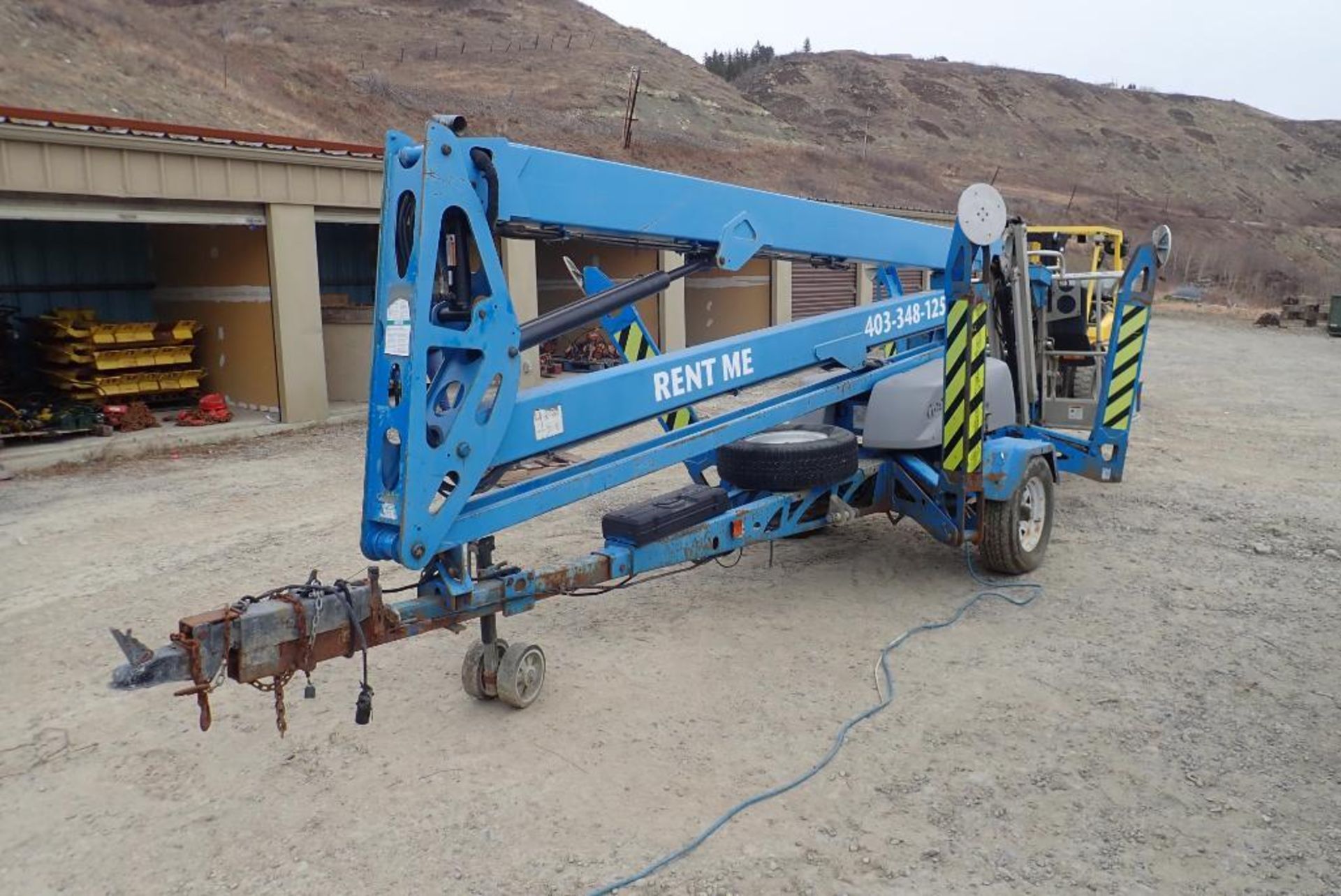 2007 Genie TZ-50 Single Axle Towable Boom Lift. VIN 5D8AA23177R000269. - Image 2 of 6