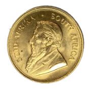 South Africa, gold Krugerrand coin, 1980