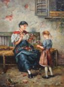 F Marusca, The flower basket