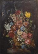 Dutch School, Still life of flowers