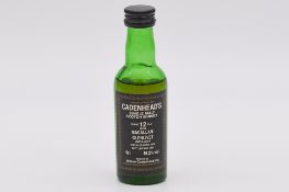 Cadenhead's Black Label miniature series: Macallan 1979, 12 year old
