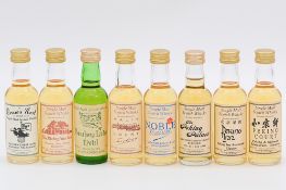 Twenty five bottles of Hospitality bottlings, malts and blends.