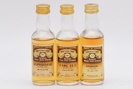 Connoisseurs Choice, old label - Laphroaig 1967, Caol Ila 1969, Ardbeg 1974