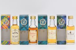 Gordon & MacPhail, ten assorted miniature bottlings