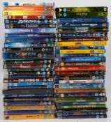 Blu-ray collection, fifty-two mostly Disney and Marvel films