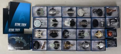 Eaglemoss Collections, twenty-five model spacecraft, all boxed