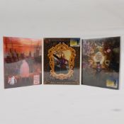 Three Nova Media Steelbook Lenticular 3D Blu-rays, Big Hero 6, Alice Looking Glass