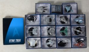 Eaglemoss Collections, fifteen model spacecraft, no.53 to no.68, all boxed.