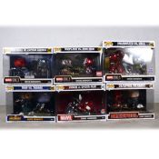 Funko Pop! Six Cosmic and Movie moments sets, including 625 Venom vs. Spider-Man.