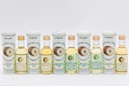 Signatory Vintage - Bladnoch, single Lowland malt whisky, five bottlings