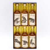 The Whisky Connoisseur - Hunters of the Air, a complete set of six miniature whiskies