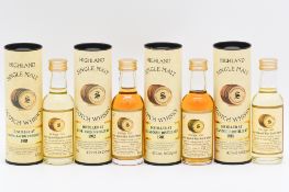 Signatory Vintage - seven assorted Highland whiskies