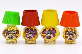 Collection of glass novelty miniatures by McLech, and others