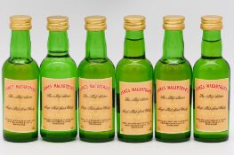 James MacArthur / Mini Bottle Club - Set 2 - six limited edition whisky miniature bottlings: