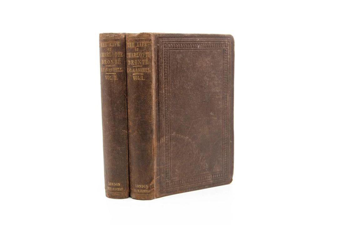 ***OBJECT LOCATION BISHTON HALL *** Gaskell, Elizabeth. The Life of Charlotte Bronte, first edition, - Image 6 of 10