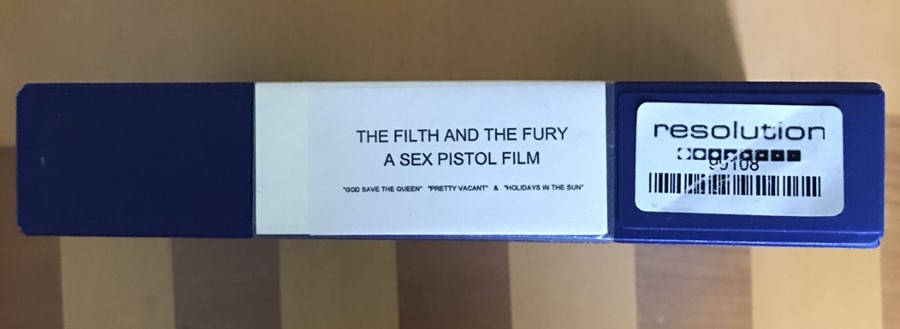 An extremely rare Sex Pistols ‘The Filth & The Fury’ Promo / Demo Digital Betacam tape from - Image 8 of 8
