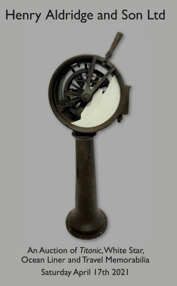 Auction of Titanic, White Star and Transport Memorabilia