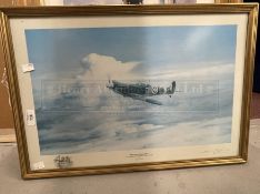 Aeronautical Prints: Robert Taylor 'Reach For The Skies' (printed remarque), 'Brabazon Lord of The