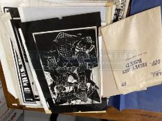 TV/Film Animation & Toy Art: Original positive cells and artwork for velvet art including Biker Mice