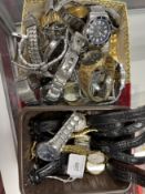 Watches: Twenty gentleman's Pulsar bracelet watches, five gold plated and fifteen stainless steel.