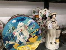 19th/20th cent. Ceramics: Royal Doulton Series ware plates, The Jester, The Parson, The Doctor,