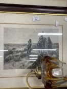 Pictures & Prints: Mixed collection to include Meissonier, Celia Lyttleton, Laura Knight, etc.