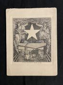 R.M.S. OLYMPIC: Unusual First-Class fold over menu, May 8th 1913.