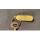R.M.S. TITANIC: White Star Line company key and ring with brass tag stamped "SERVICE FORd "E" Deck". - Image 2 of 2
